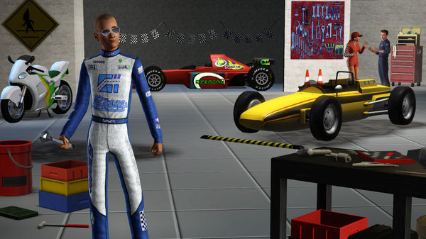 Игра The Sims 3 Fast Lane Stuff, скриншот