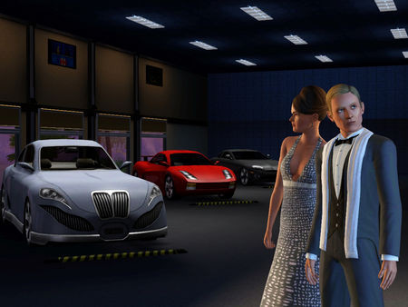 Игра The Sims 3 Fast Lane Stuff, скриншот