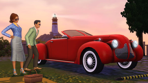 Игра The Sims 3 Fast Lane Stuff, скриншот