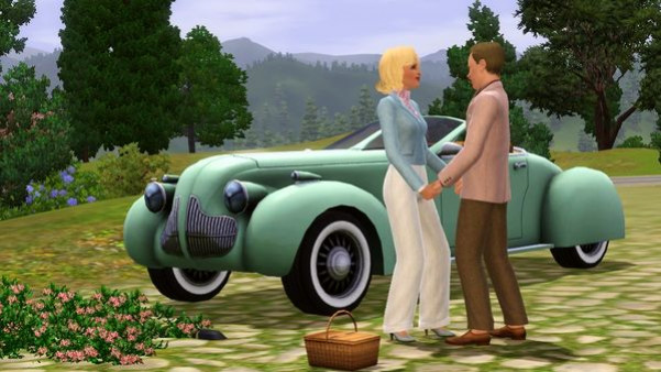 Игра The Sims 3 Fast Lane Stuff, скриншот