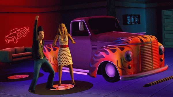 Игра The Sims 3 Fast Lane Stuff, скриншот