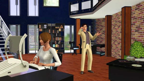 Игра The Sims 3 High-End Loft Stuff, скриншот