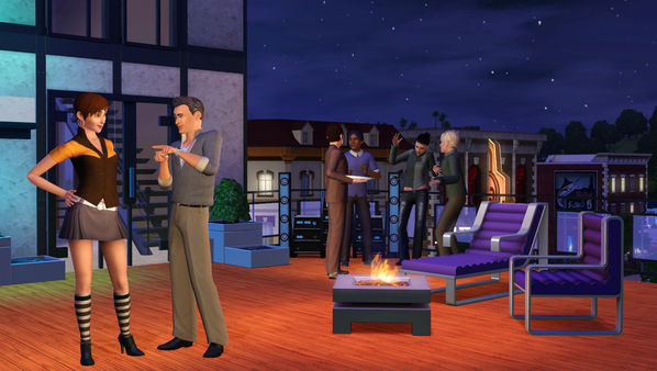 Игра The Sims 3 High-End Loft Stuff, скриншот