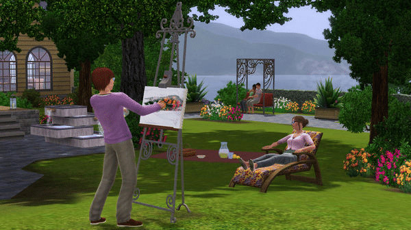 Игра The Sims 3 Outdoor Living Stuff, скриншот