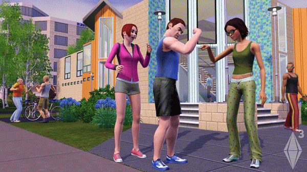 Игра The Sims 3, скриншот