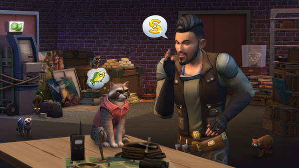 Игра The Sims 4 Cats & Dogs, скриншот