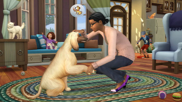 Игра The Sims 4 Cats & Dogs, скриншот