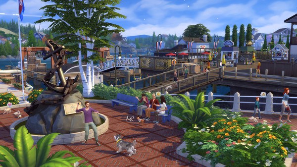 Игра The Sims 4 Cats & Dogs, скриншот