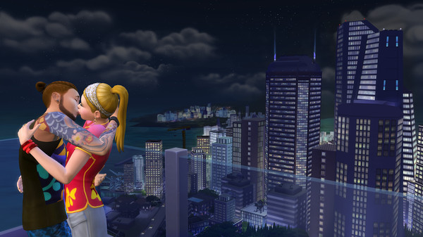 Игра The Sims 4 City Living, скриншот