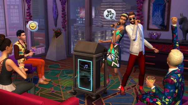 Игра The Sims 4 City Living, скриншот