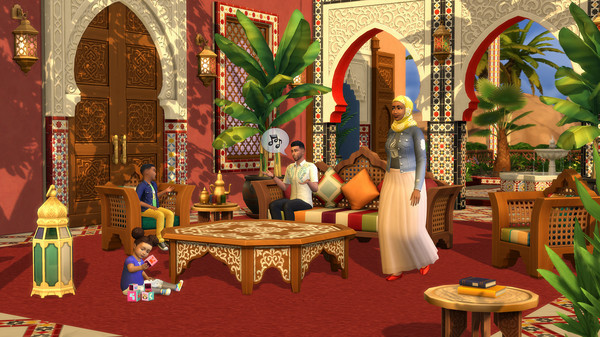 Игра The Sims 4 Личный оазис – Комплект, скриншот