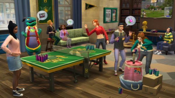 Игра The Sims 4 В университете, скриншот