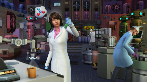 Игра The Sims 4 На работу!, скриншот