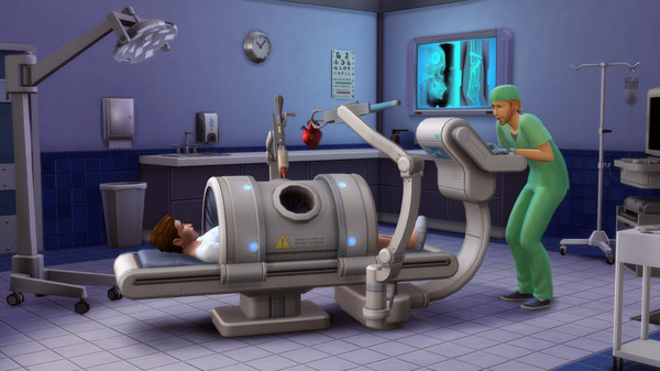 Игра The Sims 4 На работу!, скриншот