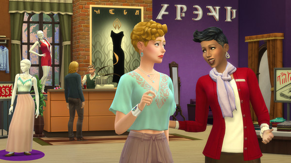 Игра The Sims 4 На работу!, скриншот