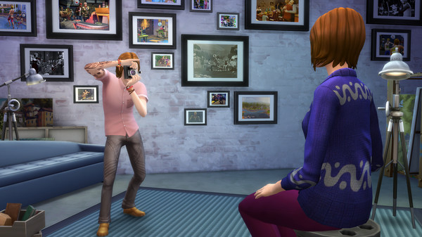 Игра The Sims 4 На работу!, скриншот