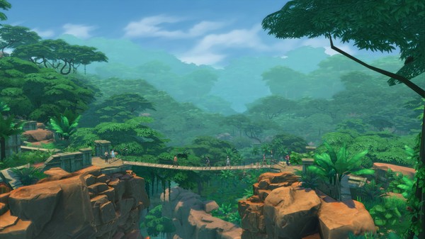 Игра The Sims 4 Jungle Adventure, скриншот