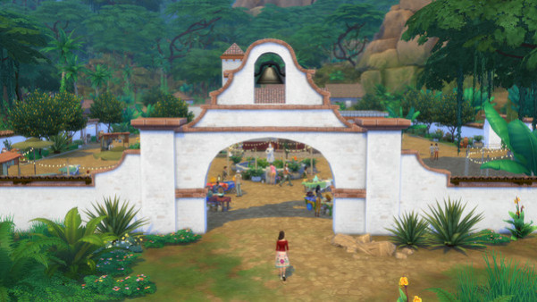 Игра The Sims 4 Jungle Adventure, скриншот