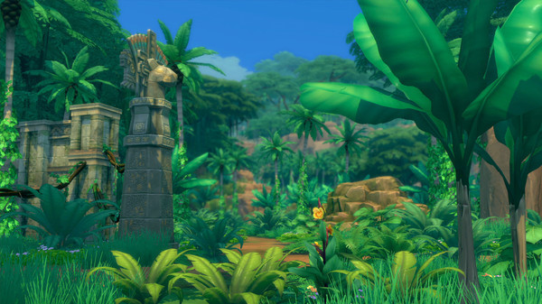 Игра The Sims 4 Jungle Adventure, скриншот