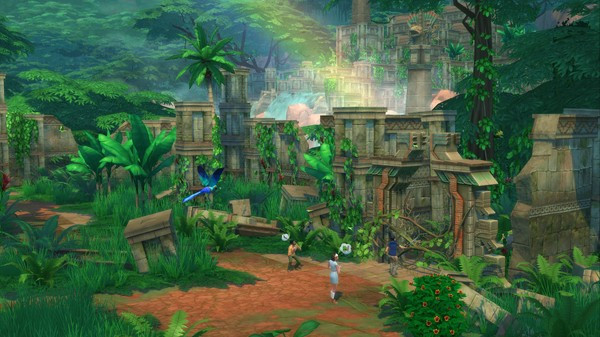 Игра The Sims 4 Jungle Adventure, скриншот