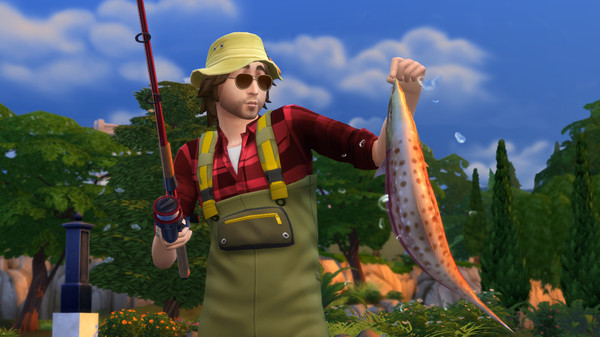 Игра The Sims 4 В поход!, скриншот