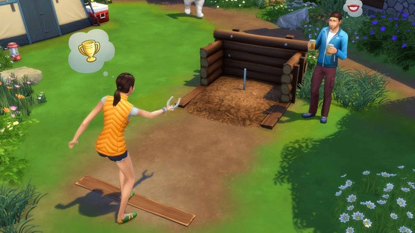 Игра The Sims 4 В поход!, скриншот