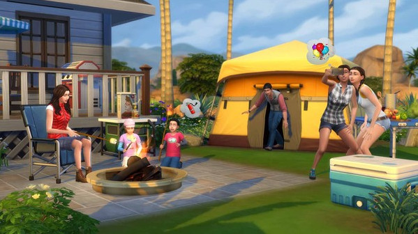 Игра The Sims 4 В поход!, скриншот