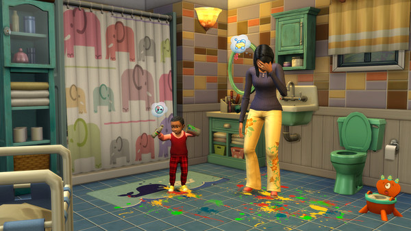 Игра The Sims 4 Parenthood, скриншот