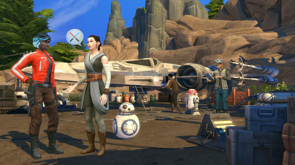 Игра The Sims 4 Star Wars: Путешествие, скриншот