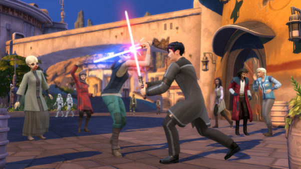 Игра The Sims 4 Star Wars: Путешествие, скриншот