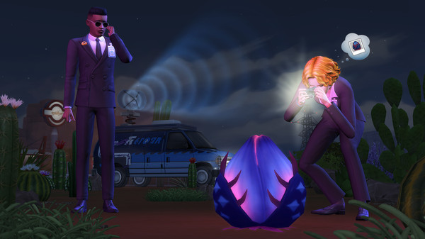 Игра The Sims 4 StrangerVille, скриншот