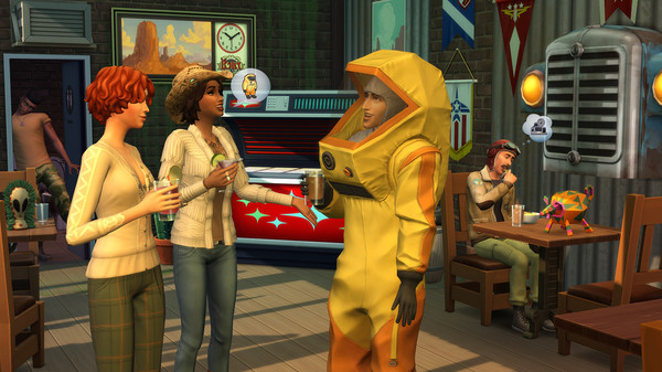 Игра The Sims 4 StrangerVille, скриншот