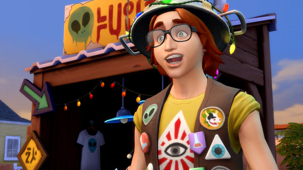 Игра The Sims 4 StrangerVille, скриншот