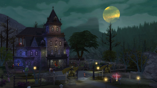 Игра The Sims 4 Vampires, скриншот