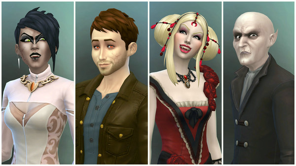 Игра The Sims 4 Vampires, скриншот