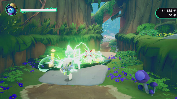 Игра The Smurfs 2 - The Prisoner of the Green Stone, скриншот
