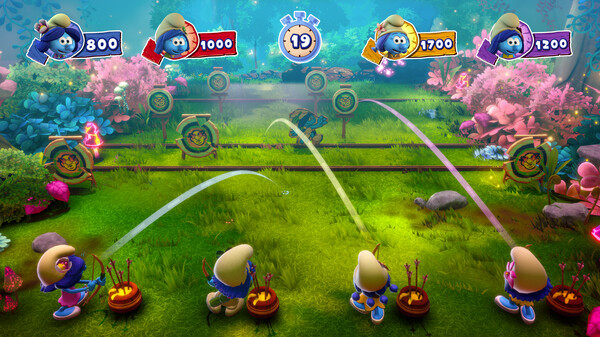 Игра The Smurfs - Village Party, скриншот