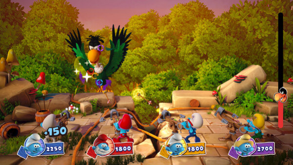 Игра The Smurfs - Village Party, скриншот