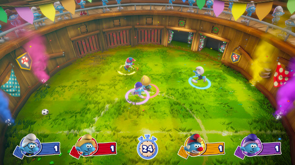 Игра The Smurfs - Village Party, скриншот