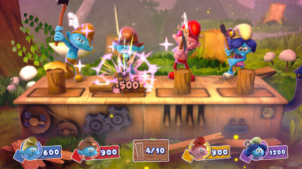 Игра The Smurfs - Village Party, скриншот