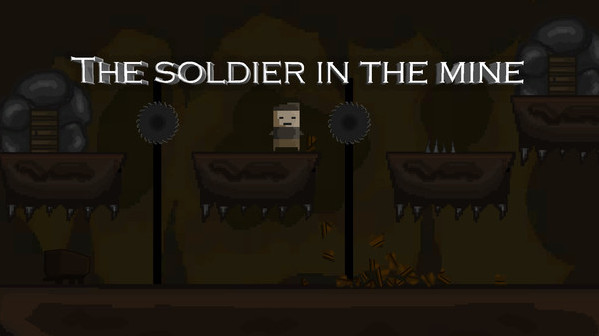 Игра The soldier in the mine, скриншот
