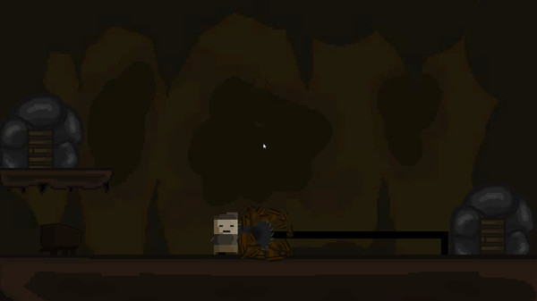 Игра The soldier in the mine, скриншот