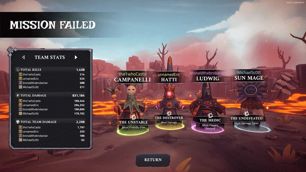 Игра The Spell Brigade, скриншот