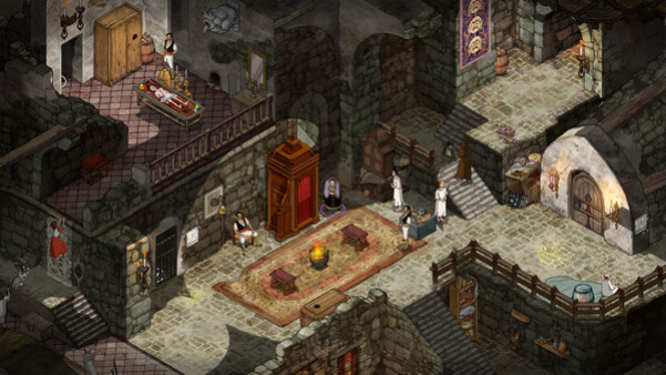 Игра The Stone of Madness, скриншот