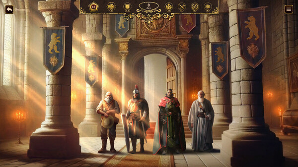Игра The Succession of Changing Kings, скриншот