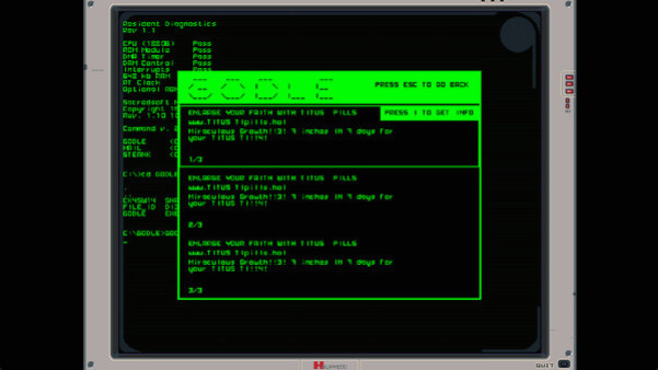 Игра The Textorcist: The Story of Ray Bibbia, скриншот