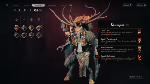 Игра The Thaumaturge, скриншот