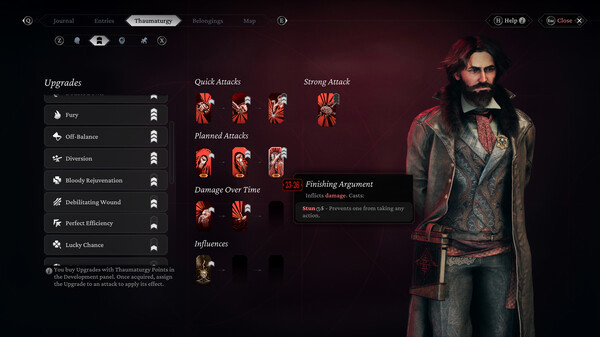 Игра The Thaumaturge, скриншот