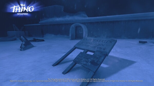 Игра The Thing: Remastered, скриншот