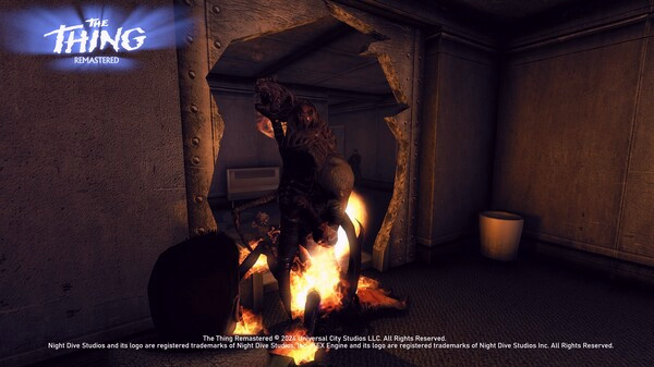 Игра The Thing: Remastered, скриншот